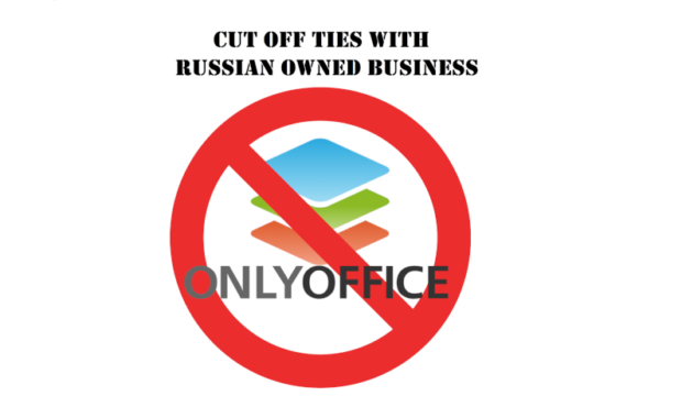 DMS Solutions stops doing business with OnlyOffice due to OnlyOffice close ties with Russia