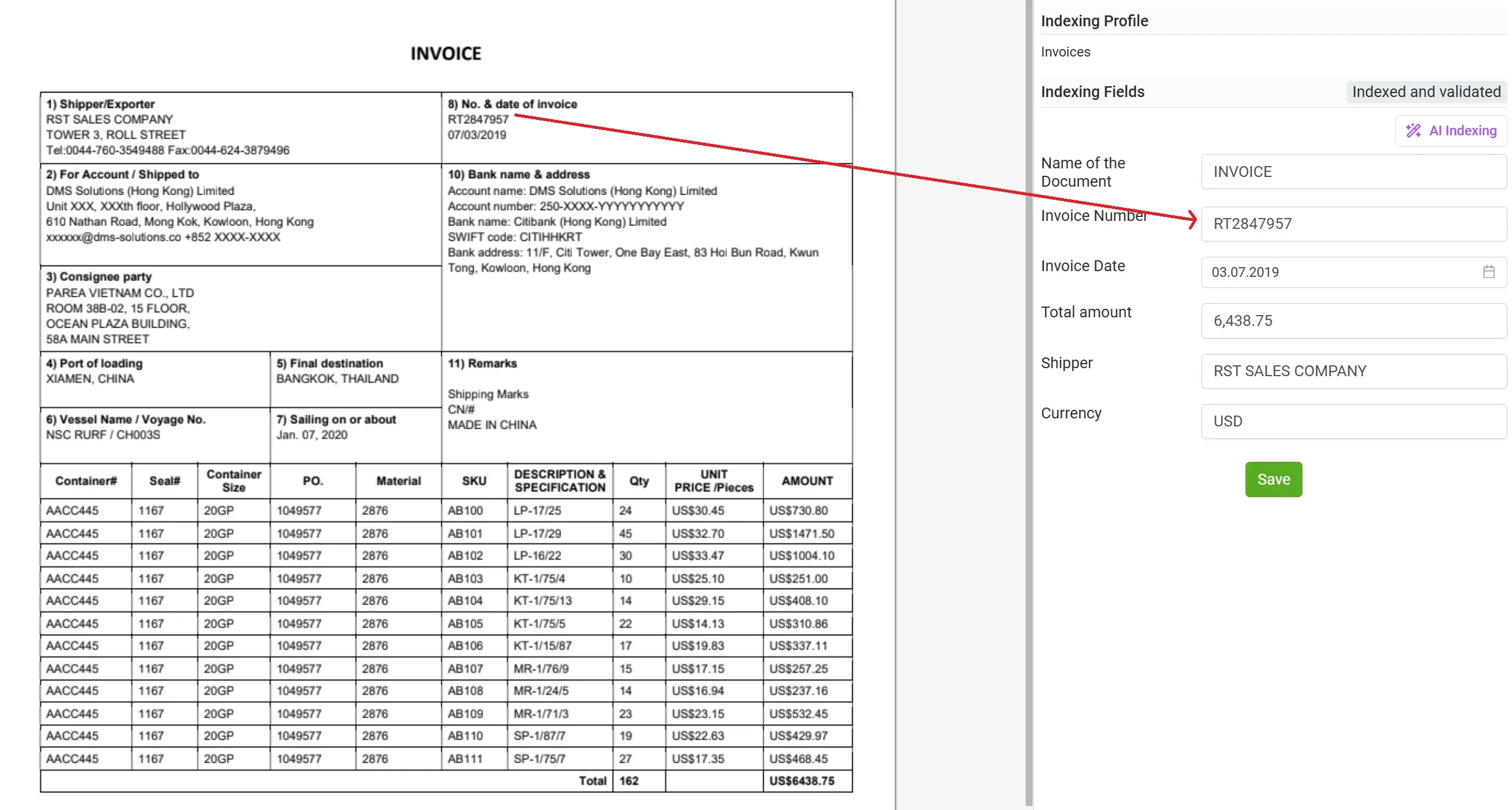 elDoc View Indexing By Page